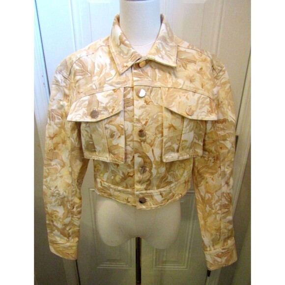 SIGNIFICANT OTHER JENNY JEAN Jacket Womens BISCUIT TAPESTRY MRP $269 NWT Size 2 - Picture 5 of 10